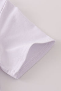 Green plaid sea shell french knot shorts est