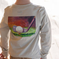 Golf Ball Boys Long Sleeve Graphic Tee