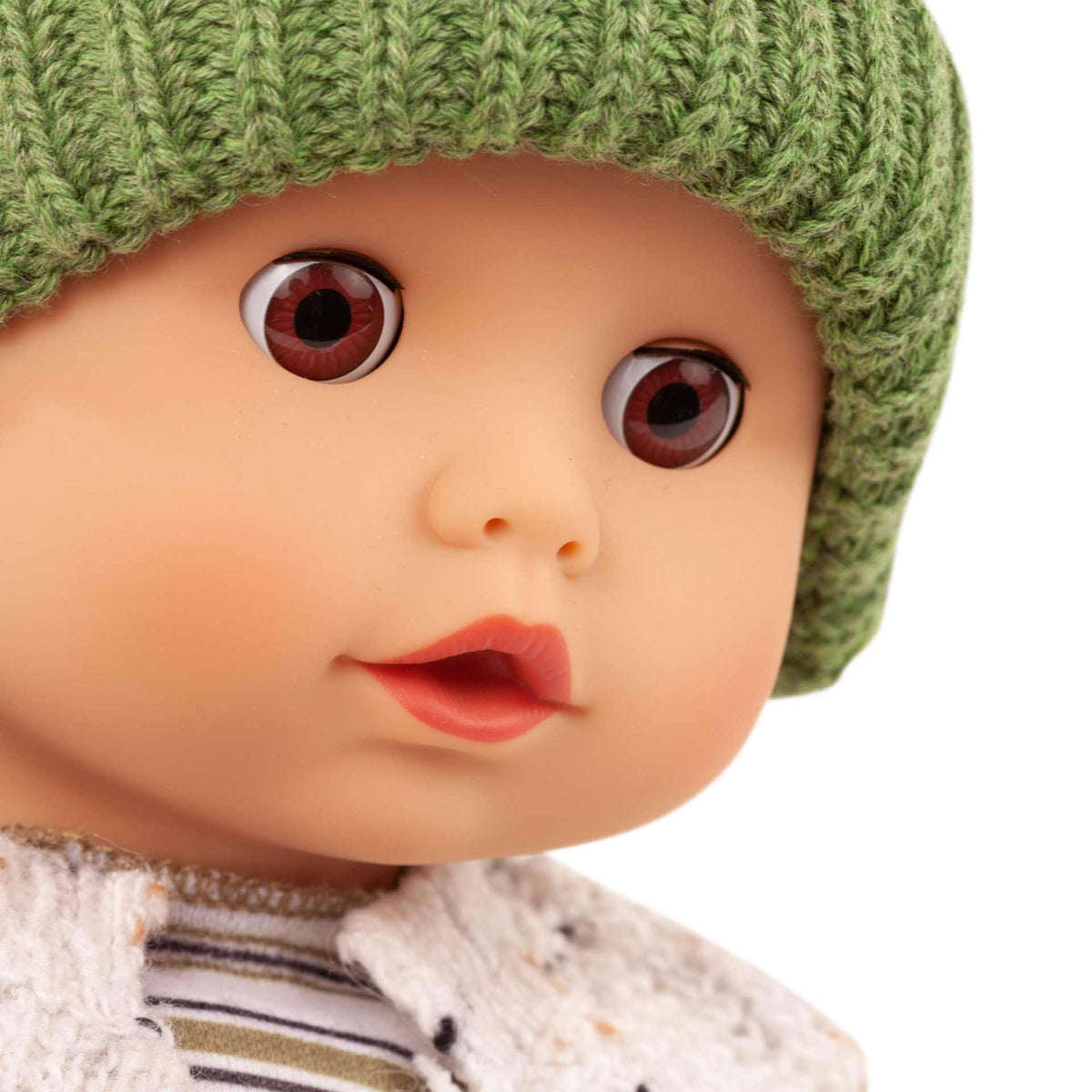 Gotz Muffin Baby 13" Baby Doll with Sleepy Brown Eyes
