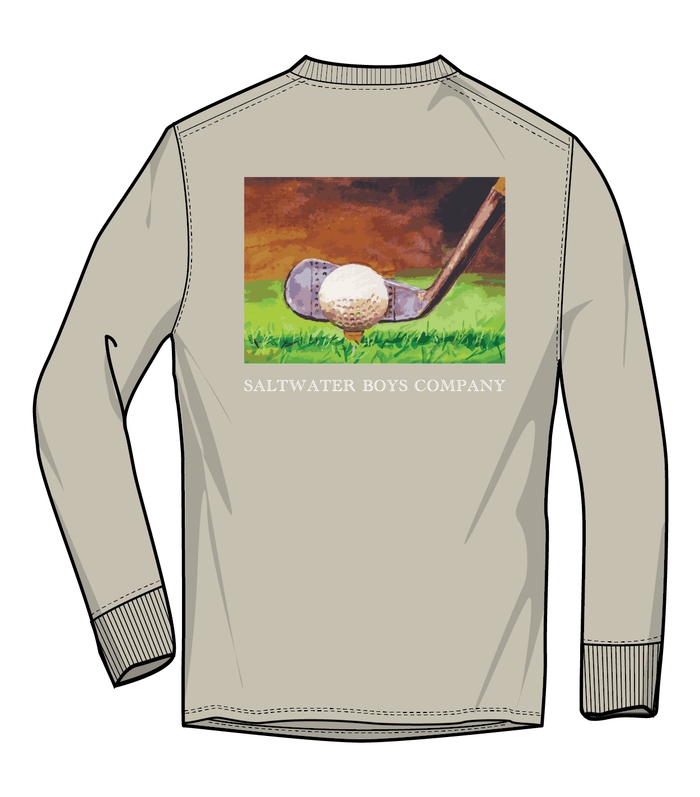 Golf Ball Boys Long Sleeve Graphic Tee