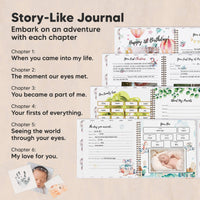 KeaBabies Baby First Years Memory Book