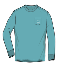 Crab Boys Long Sleeve Graphic Tee