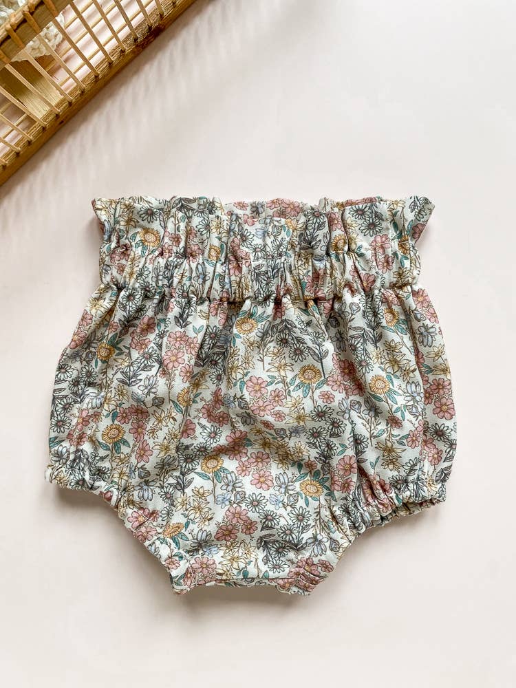 Baby bloomers / blush floral