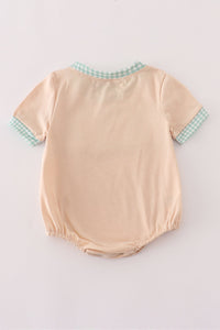 Beige french knot bubble