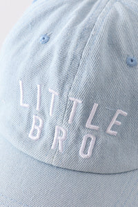 Denim embroidery baseball cap