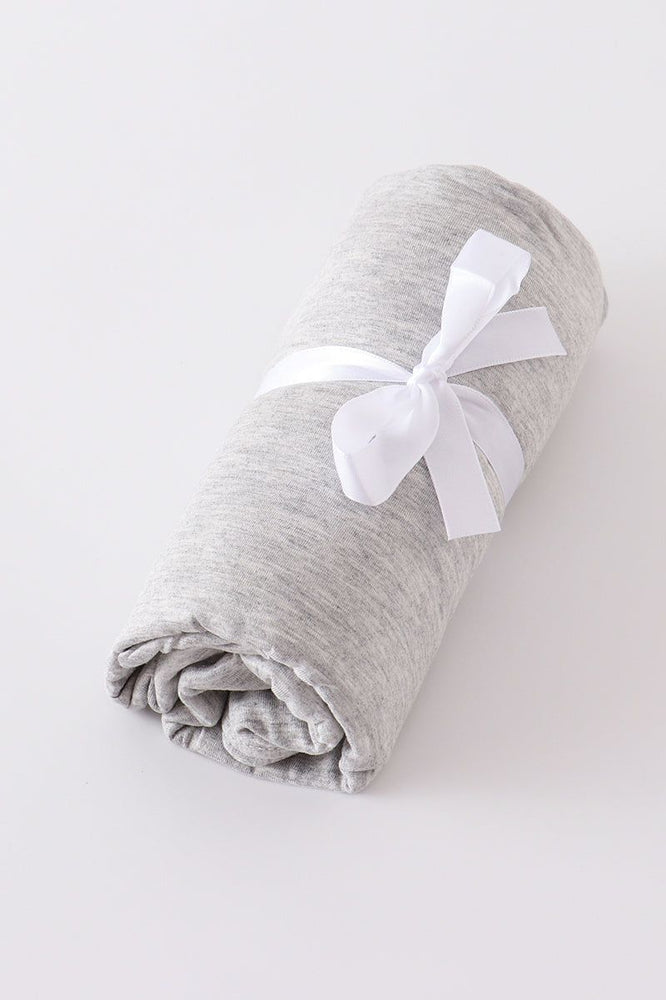 
                  
                    Grey baby bamboo swaddle blanket
                  
                
