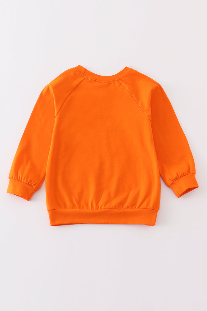 
                  
                    Orange pumpkin sweat shirt
                  
                