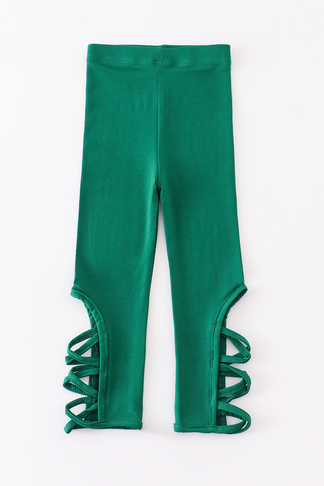
                  
                    Green hollow out legging
                  
                