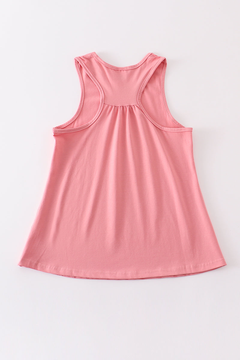 Mauve blank basic kids teens adult tank top