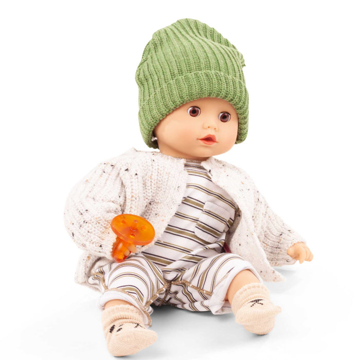 Gotz Muffin Baby 13" Baby Doll with Sleepy Brown Eyes