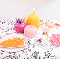 Thanksgiving Coloring Tablecloth