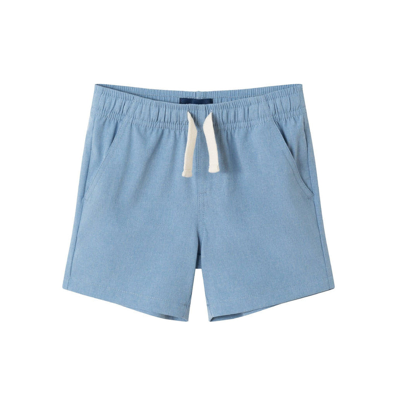 Kids (2-7) Knit Buttondown & Hybrid Short Set | Dinosaur Print
