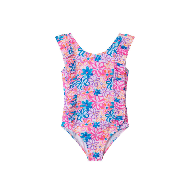 Kids One Piece Swimsuit | Floral