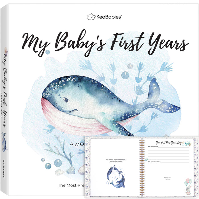 KeaBabies Baby First Years Memory Book