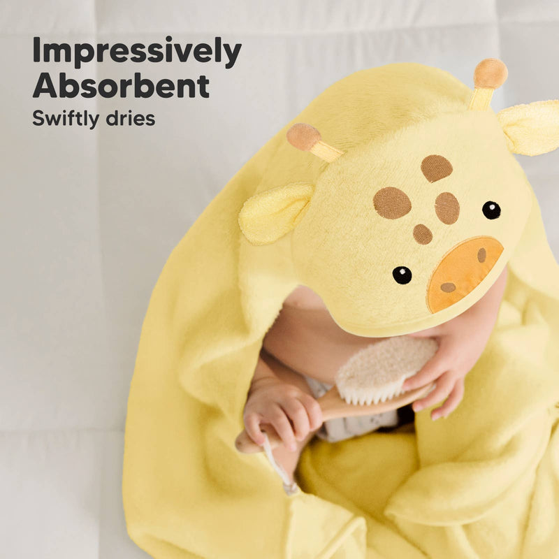 KeaBabies Cuddle Baby Hooded Towel