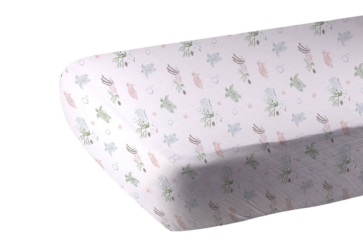 Turtles Crib Sheet