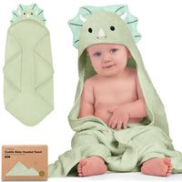 KeaBabies Cuddle Baby Hooded Towel