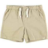 Khaki Twill Shorts -