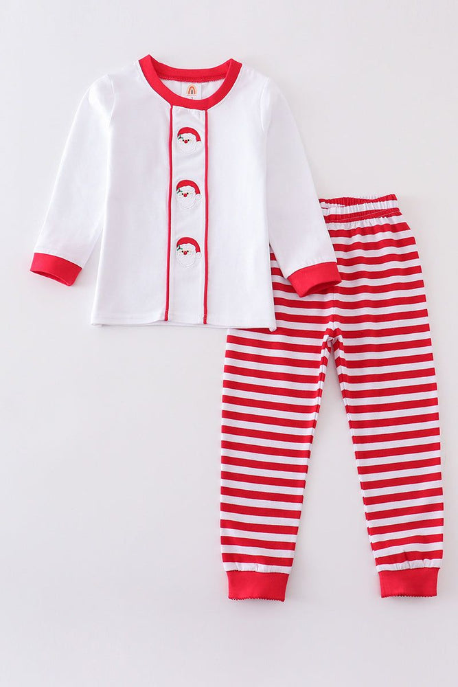 
                  
                    Premium Red santa claus stripe pajamas set
                  
                