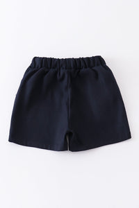 Premium Navy pocket boy shorts