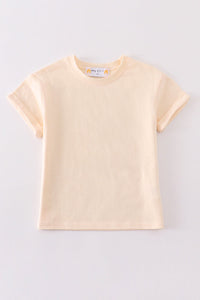 Premium Cream basic T-shirt