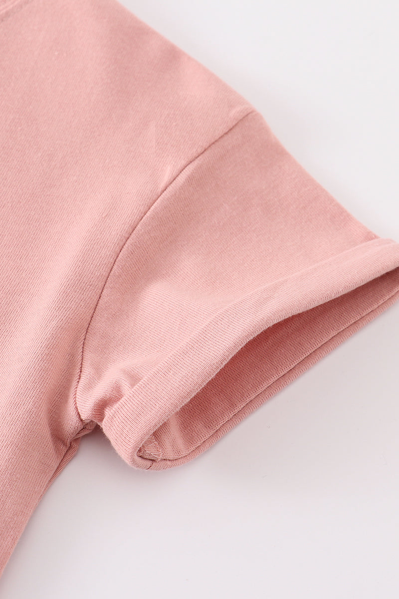 Premium Pink basic T-shirt