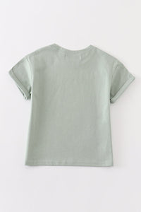 Premium Sage basic T-shirt