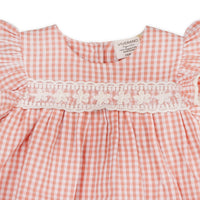 Emily Gingham Baby Dress + Bloomer (Organic Cotton)