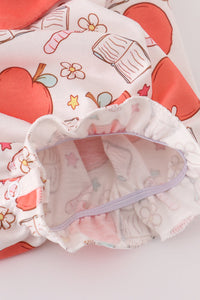 Apple bow strap bubble