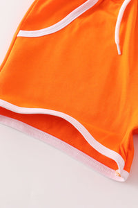 Orange boy shorts