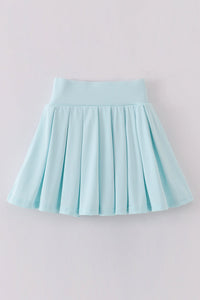Blue Pleats active skorts