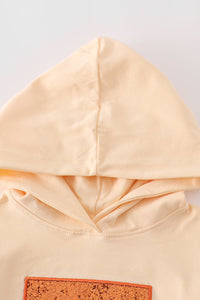 Tennessee glitter hoodie top
