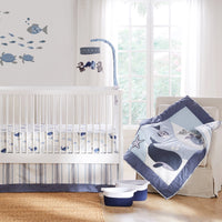 Ocean 5 PC Crib Bedding Set