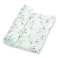 Relaxing Eucalyptus Baby Swaddle Blanket