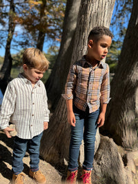 Brown/Black/Red Plaid ATWOOD Woven Shirt