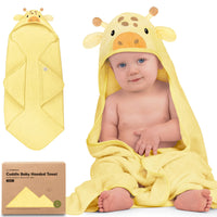 KeaBabies Cuddle Baby Hooded Towel