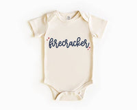 Firecracker Baby Bodysuit | 4th of July Baby | Patriotic