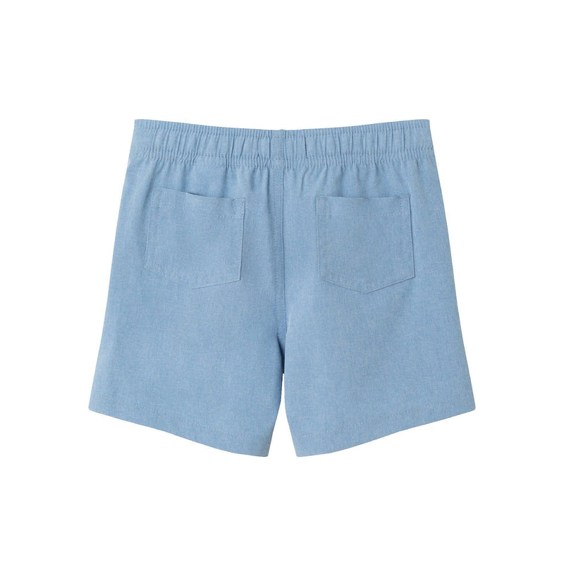Kids (2-7) Knit Buttondown & Hybrid Short Set | Dinosaur Print