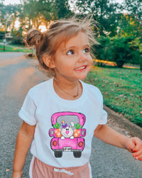 Girl Easter Truck Toddler Tee