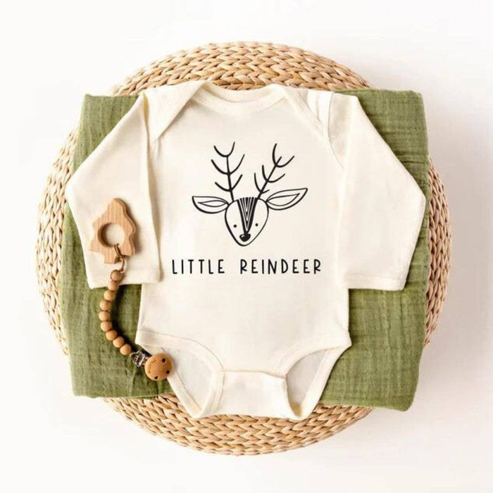 Little Reindeer Baby Bodysuit | Christmas for Baby