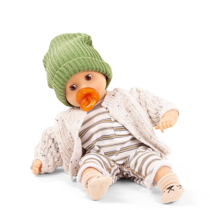 Gotz Muffin Baby 13" Baby Doll with Sleepy Brown Eyes