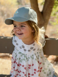 Kids Baseball Hat - Birdie Patch - (Blue 2-6/7y)
