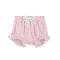 Light Pink Daisy Smocked Top and Bloomer 2 pc set