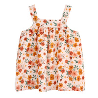 Summer Floral Baby Dress + Bloomer (Organic Muslin)