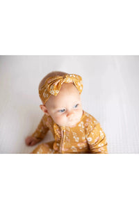 Mustard Floral Headband